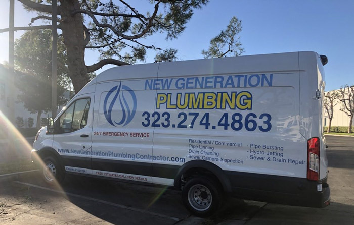 new generation plumbing van
