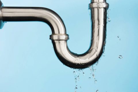 Pipe leaking from when earthquakes break plumbing.